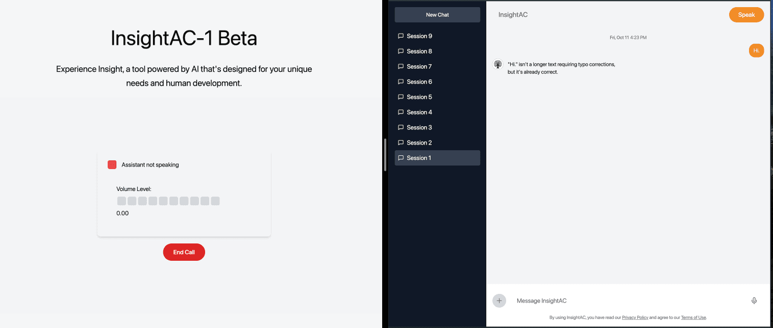 Inflection AI + LiveKit Integration